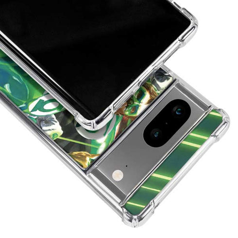 DC Comics Green Lantern Corps Team Art by Alex Ross Google Pixel 8a Clear Case